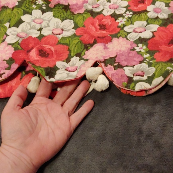 Beautiful Vintage Barkcloth Handmade Maxi Skirt - Picture 4 of 4